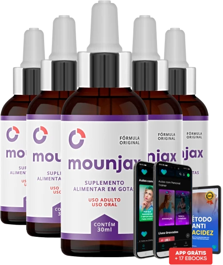 Kit Mounjax 4 frascos
