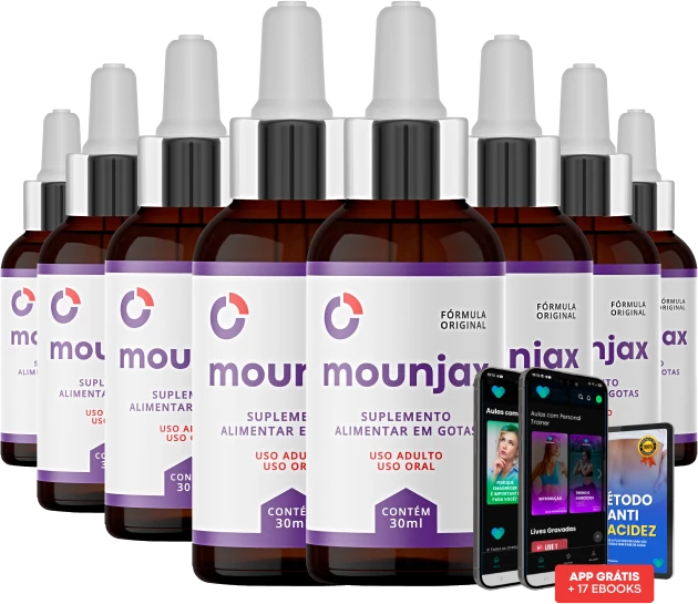 Kit Mounjax 8 frascos
